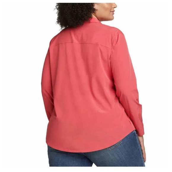 Eddie Bauer Ladies' Departure Top Red Small Gift - Picture 5 of 7